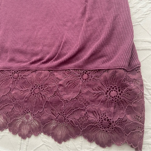 Adore Me Purple Lace Lingerie Chemise - Picture 6 of 10